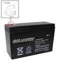 Exell Battery 12, 9, AGM Chemistry EB1290F2
